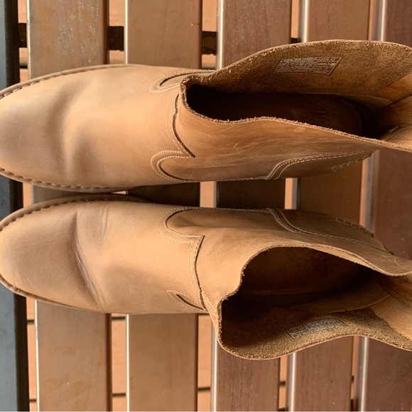 Ugg Bandara Leather Sahara Ankle Boots Size 11 - Picture 10 of 15